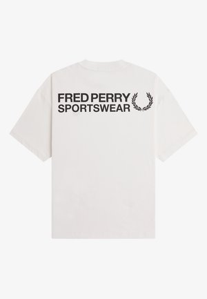 Fred Perry, Тениска с щампа - snow white