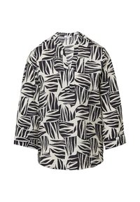 Camicetta S.Oliver Con Slip Abbinato – Donna, Tessuto Satinato Lucido, Scollo A V, Fiocco