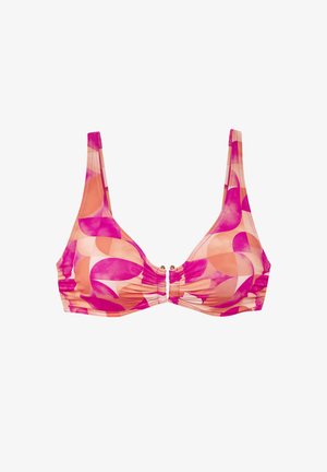 LASCANA, LASCANA BÜGEL-BIKINI-TOP - Bikini top - beere-pfirsich