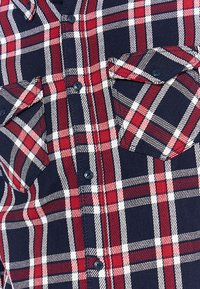 ARCHIVE DOUBLE FACE CHECK - Camisa - red blue check