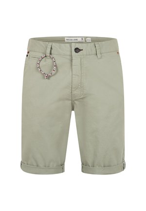 INDICODE JEANS, INCANVO SHORTS CHINO - Rövidnadrágok - sea spray