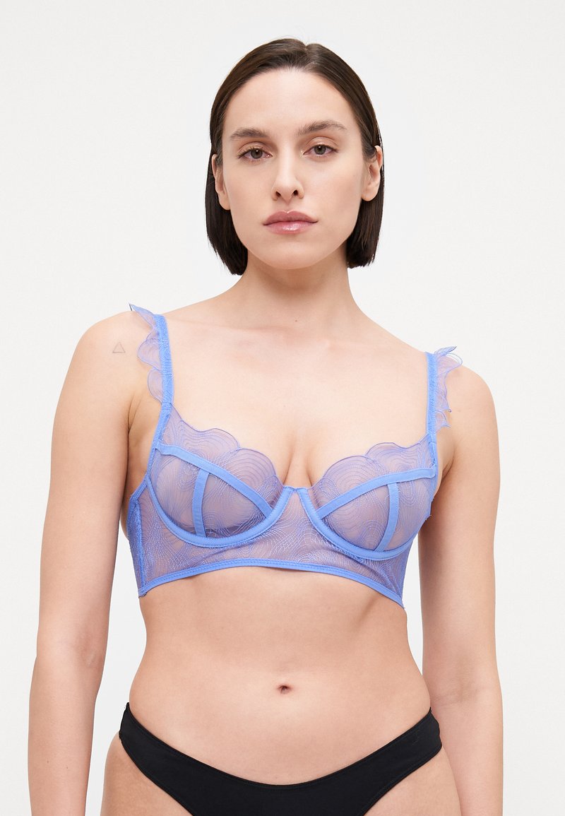 Undress Code - Sujetador con aros - blue, Ampliar