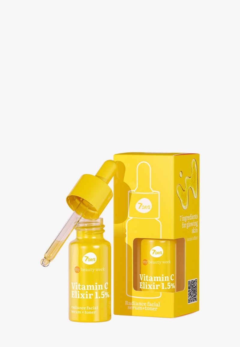 7days MY BEAUTY WEEK VITAMIN C ELIXIR 1,5% RADIANCE FACIAL SERUM + TON - Siero