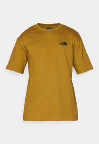 M SS ESSENTIAL OVERSIZE TEE - Printtipaita - moss green
