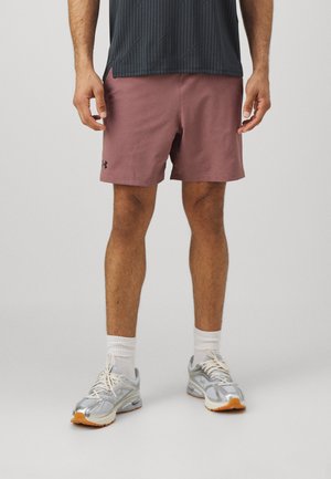 Under Armour VANISH WOVEN - Kurze Sporthose - maroon mist/black