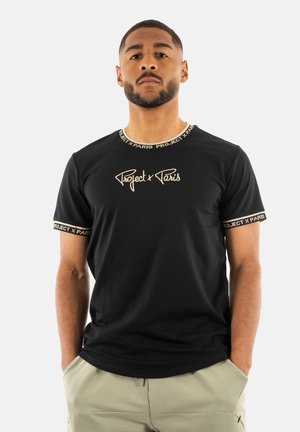 Camiseta estampada - noir