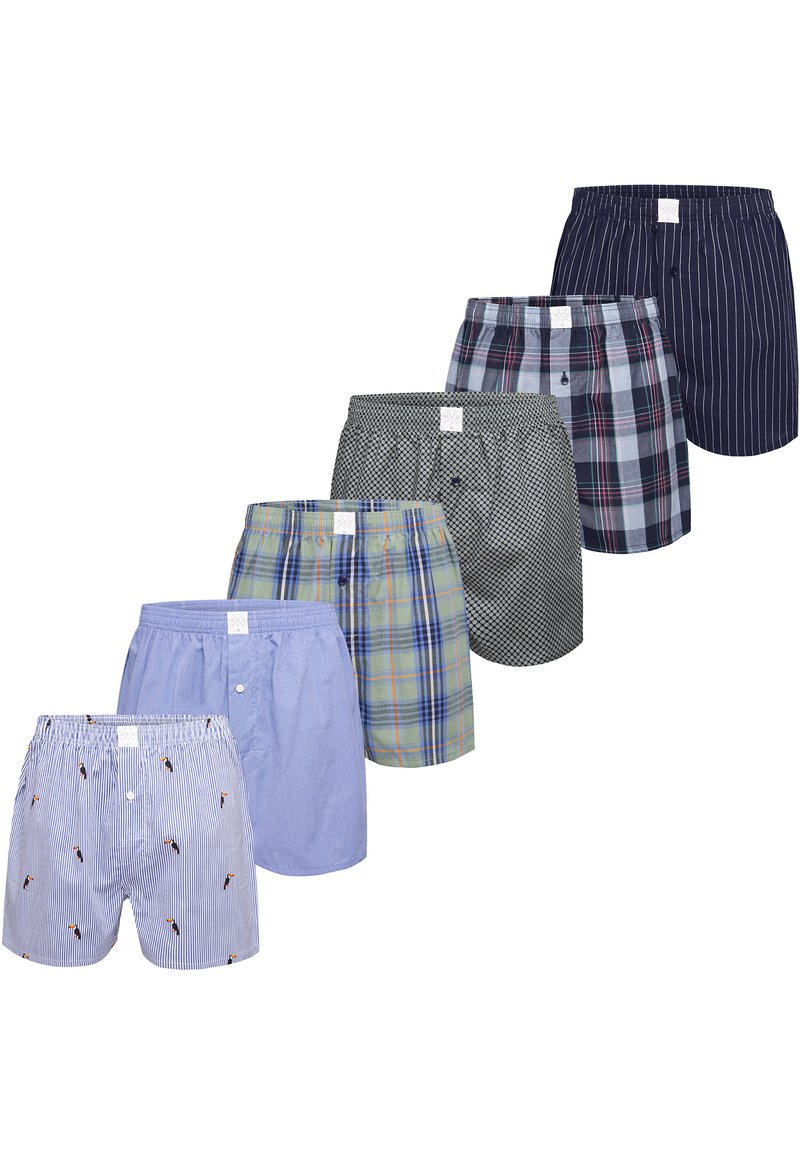 MG-1 6-PACK CLASSIC - Boxer  - mottled light blue