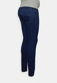 MAMALICIOUS MLAKIN SKINNY JEGGINGS - Uske traperice - dark blue denim