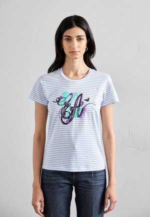 T-shirts med print - chambray
