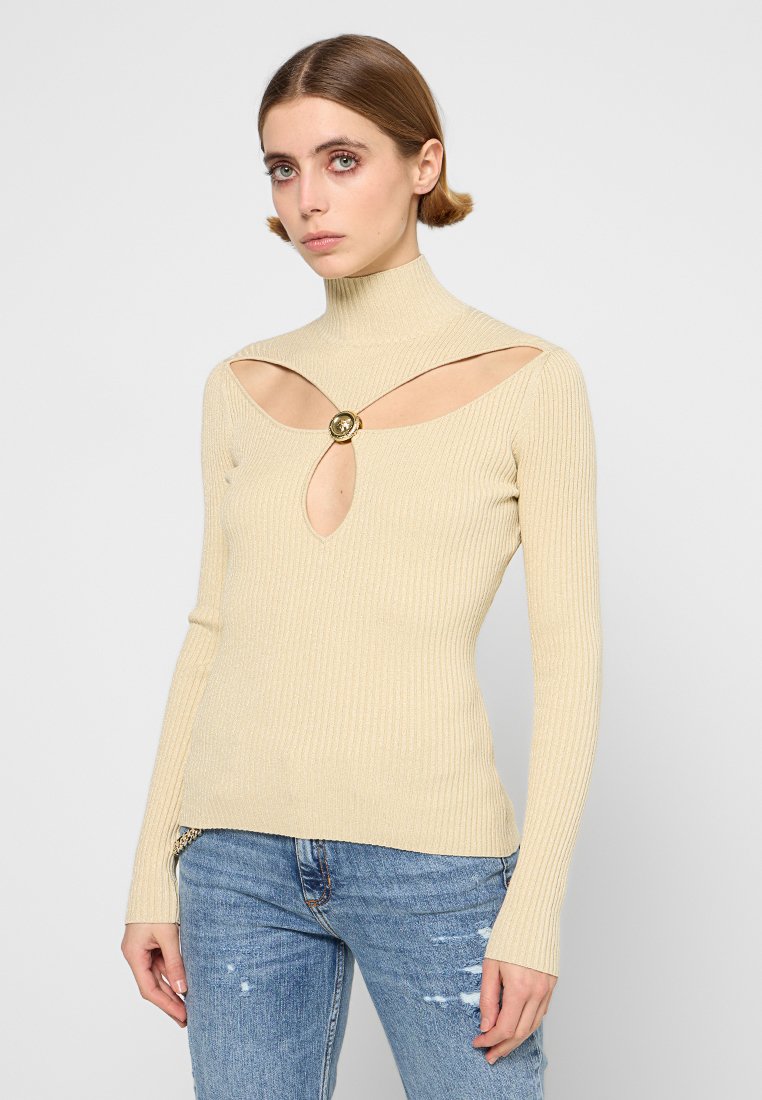 Just Cavalli Trui goudkleurig