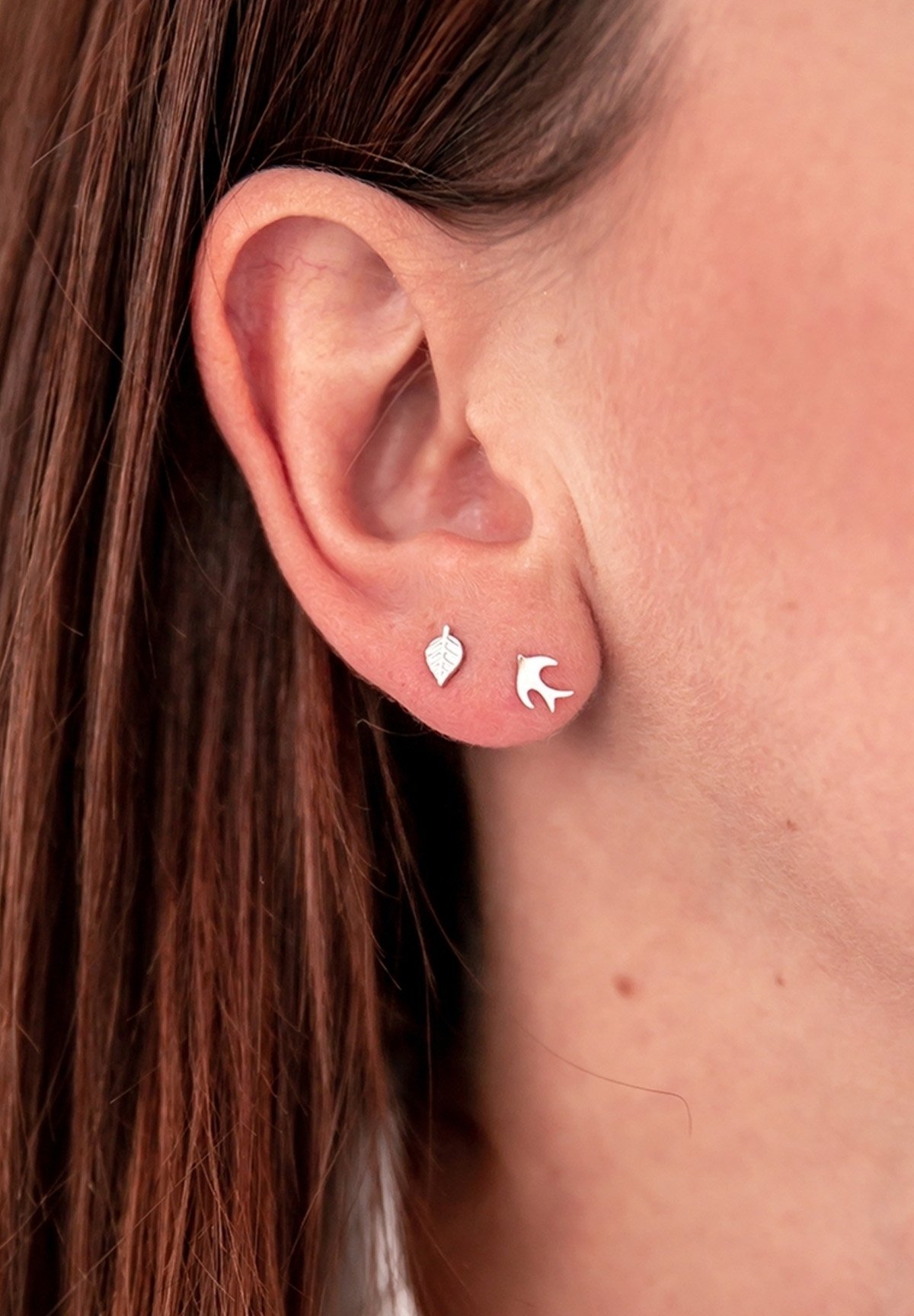 Glanzstücke München Orecchini A Perno Geometrici In Argento Sterling 925 Placcato Oro Giallo – Design Edgy, Barretta 7,5 Mm – Gioielli Di Moda Per Donna