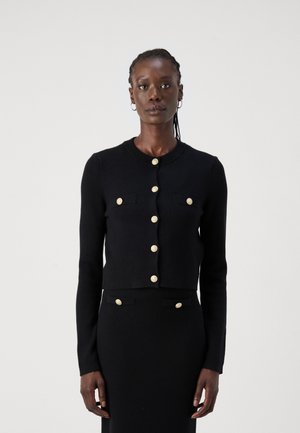 Vero Moda Tall VMSABA SHORT BUTTON  - Cardigan - black