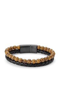 LUCLEON ICON - Armbånd - black beige