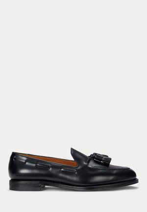 Polo Ralph Lauren, MAESTRA TASSEL CALFSKIN LOAFER - Polobotky - black