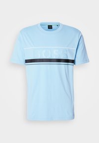 TEE ICONIC ZONE - Camiseta estampada - light/pastel blue