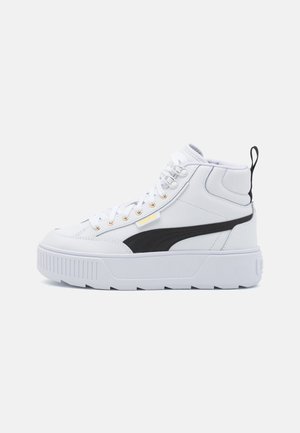 KARMEN MID - Sneakers alte - white/black