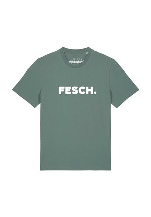 watapparel, FESCH UNISEX - T-shirt imprimé - green bay