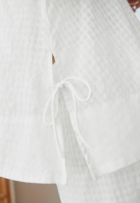 Next GINGHAM  SET  - Conjunto de pijama - white