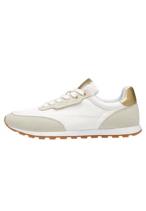 Sneakers laag - weiß beige