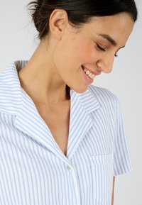 Damart Camicia da notte - bleu rayé
