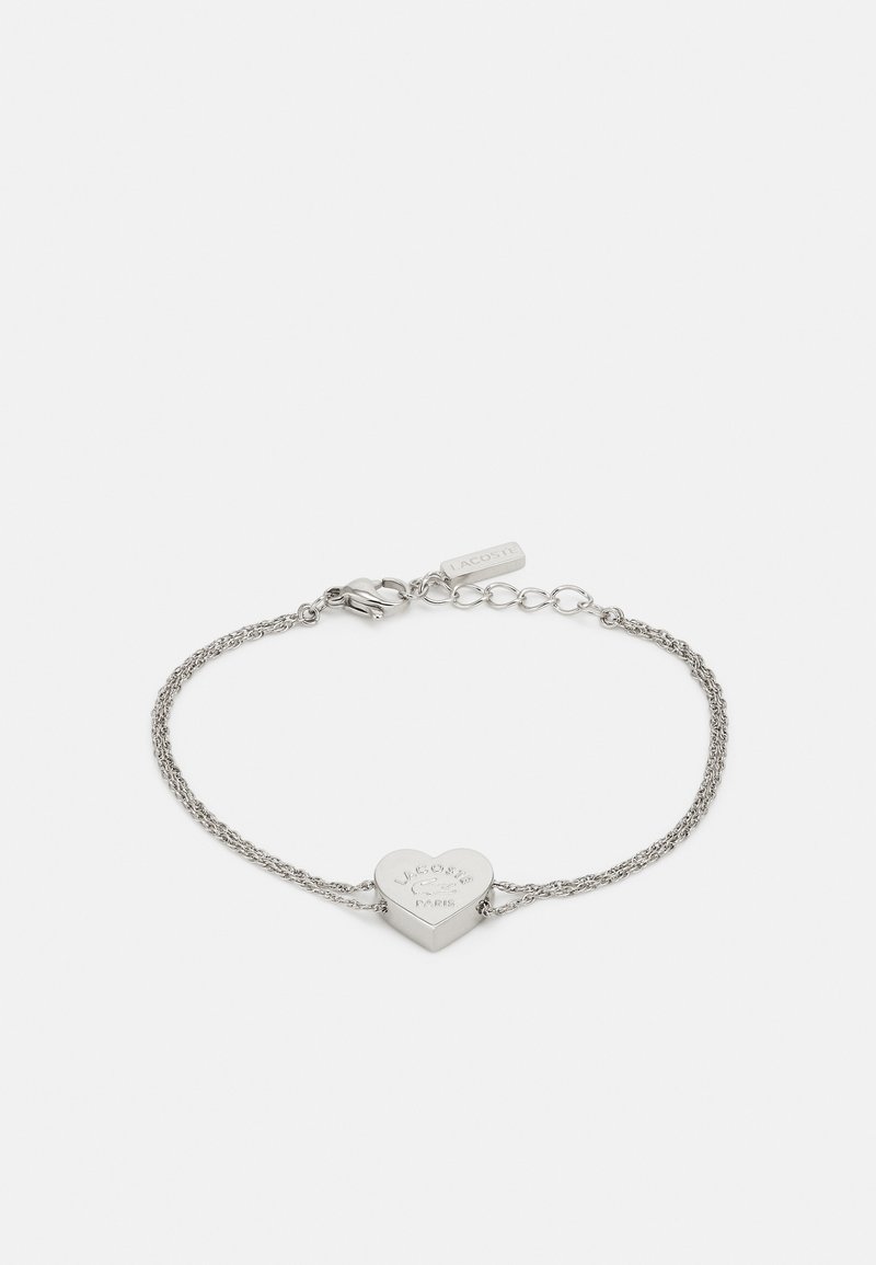Lacoste LOVE MY CROC - Βραχιόλι - silver-coloured