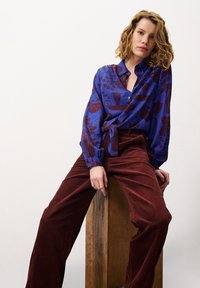 FRNCH Chemisier - flora blue