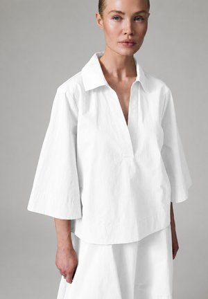 DAY Birger et Mikkelsen DAYLUMA COTTALINE - Μπλούζα - white