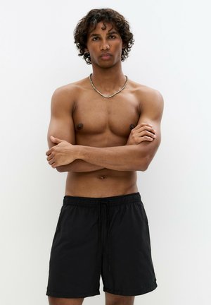 REGULAR WITH LOGO WAIST - Short de bain - black