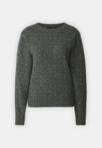 AVVINATO - Maglione - grigio/nero