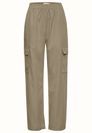 ICHI IHKECIA PA - Pantalones cargo - khaki as cut