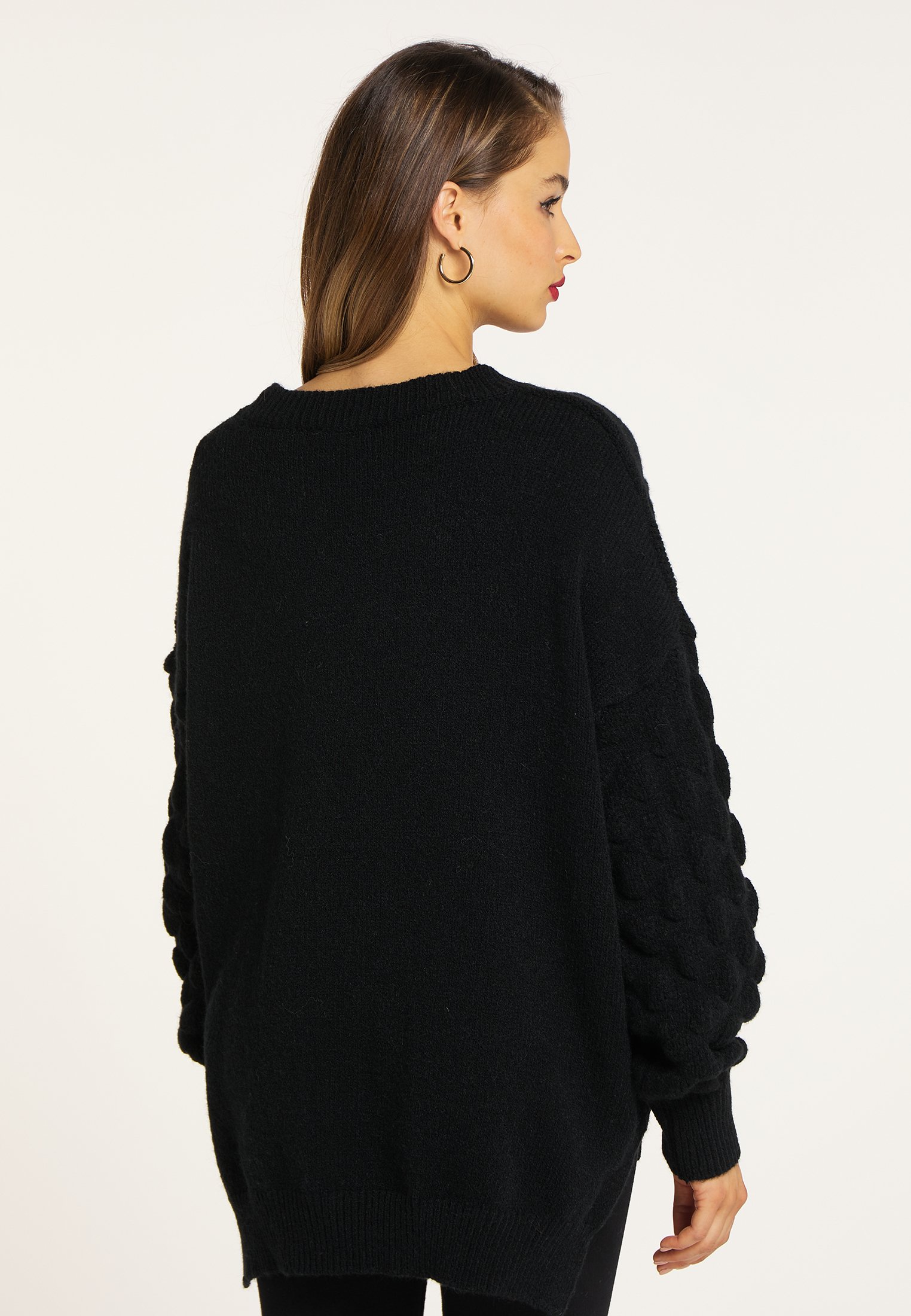 pulli schwarz oversize