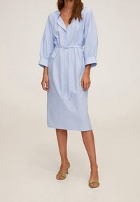Mango Vestido informal - light blue