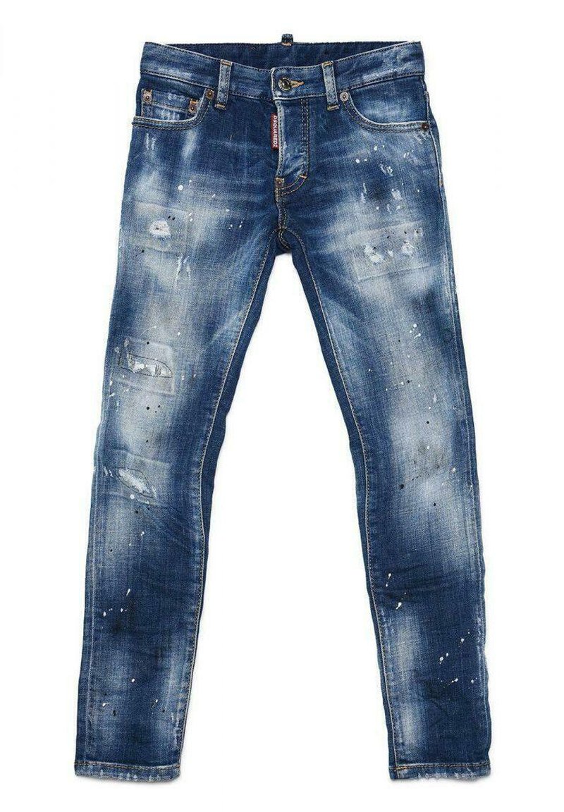 Dsquared2 Slim fit jeans blauw denim/bluedenim