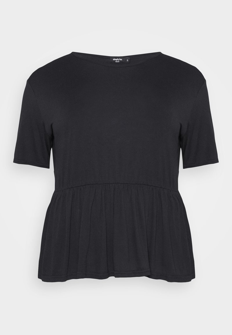 Simply Be T-shirt print zwart Simply Be T-shirt print zwart