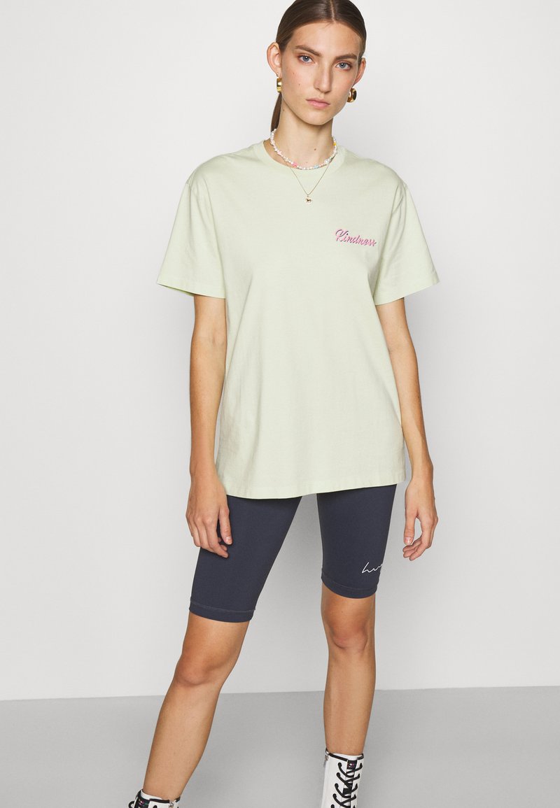 Damen Bekleidung | Maison Labiche TEE POPINCOURT KINDNESS T-Shirt print light mint/mint - NY45351 Damen Bekleidung | Maison Labiche TEE POPINCOURT KINDNESS T-Shirt print light mint/mint - NY45351
