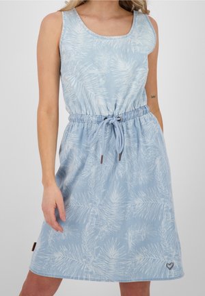 Robe en jean - light-blue denim