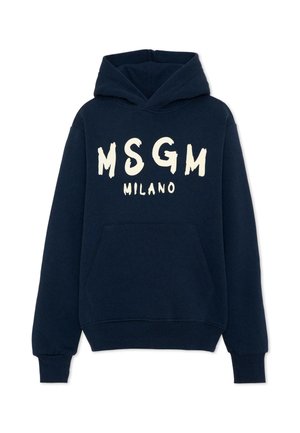 MSGM, FELPA UNISEX - Felpa con cappuccio - blue