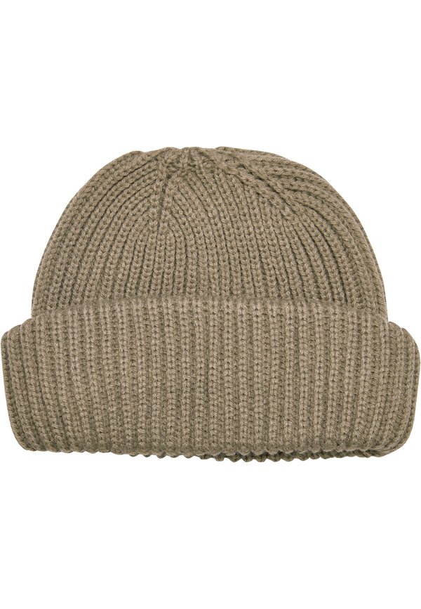 SIGNATURE FISHERMAN BEANIE KHAKI - Beanie - khaki3