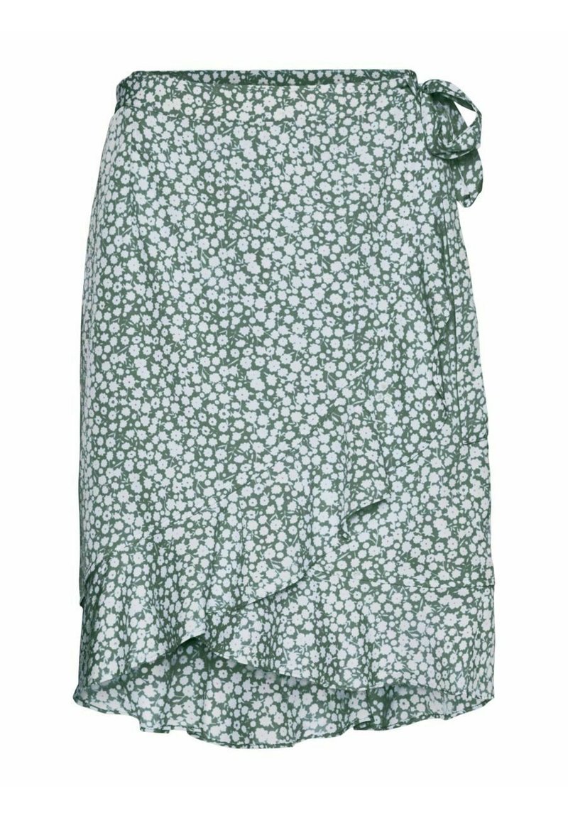 Damen Jeansröcke | Vero Moda Curve Wickelrocklaurel wreath/grün-meliert - PT56331 Damen Jeansröcke | Vero Moda Curve Wickelrocklaurel wreath/grün-meliert - PT56331