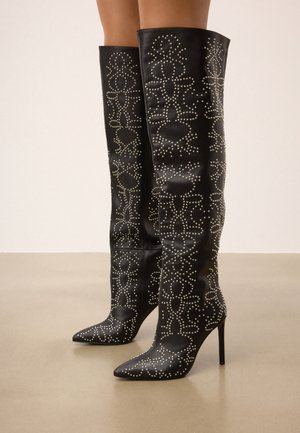 Stivali con i tacchi - black
