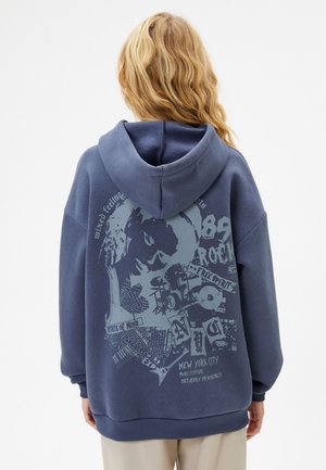 HOODED - Hættetrøje - dark blue