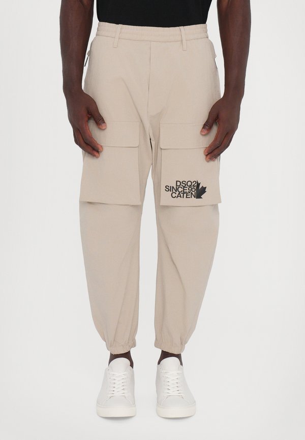 UTILITY PANT - Cargo trousers - stone
