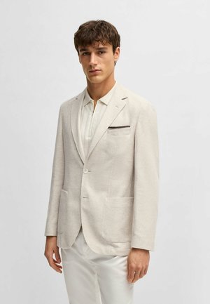 BOSS, Blazer jacket - open white eleven