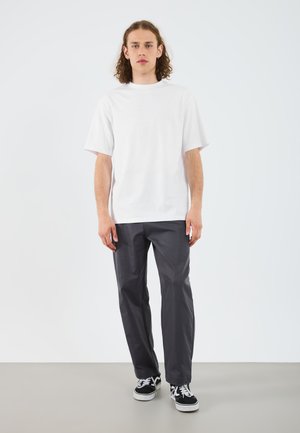 2 PACK UNISEX - Basic T-shirt - white/black