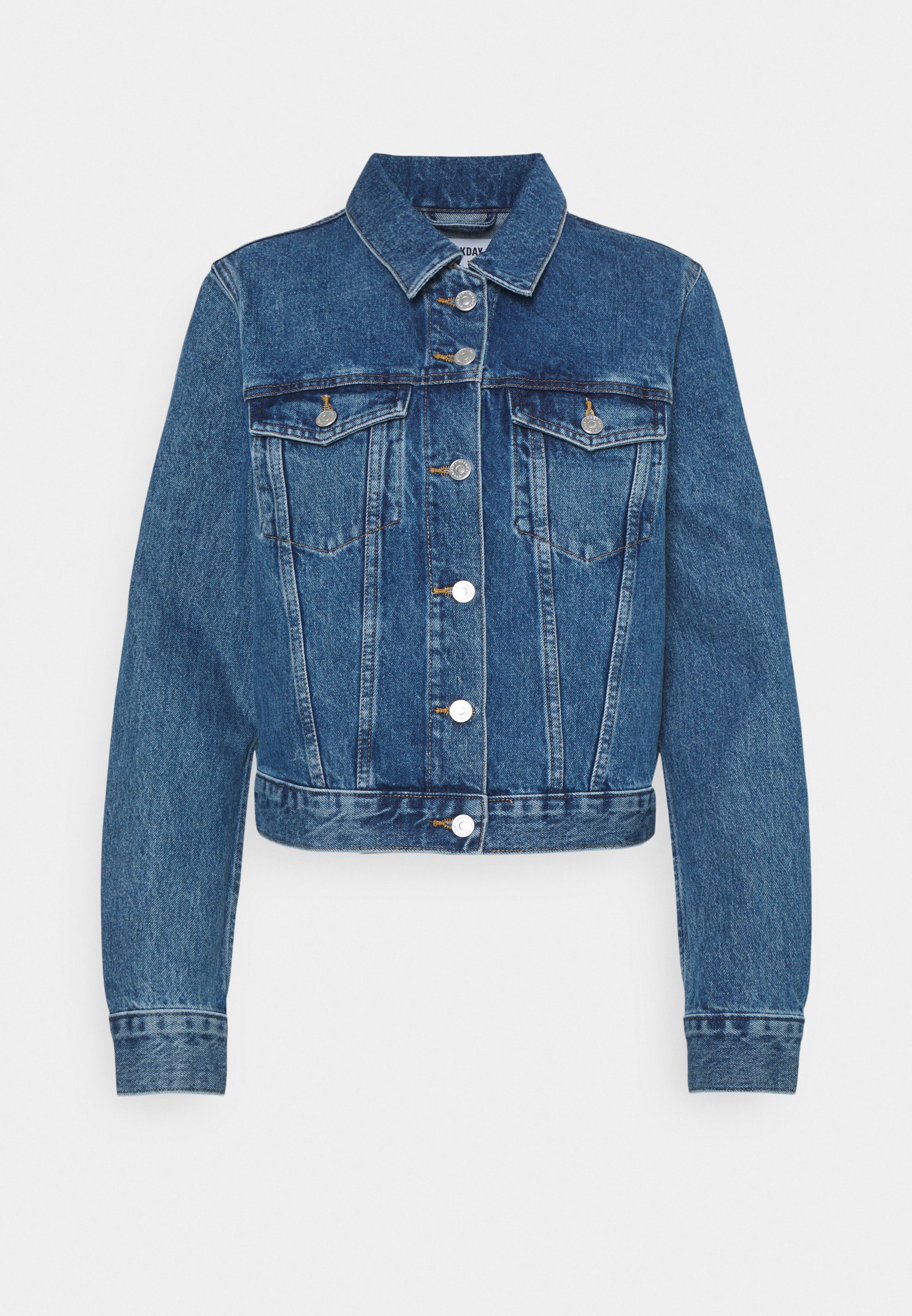 shrunken jean jacket