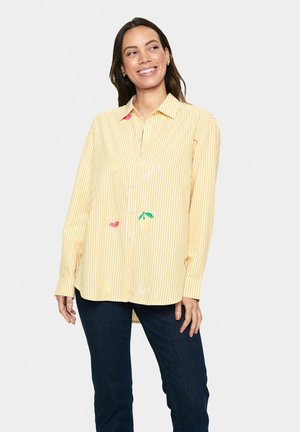 ZYTTASZ - Button-down blouse - lemon ice stripe