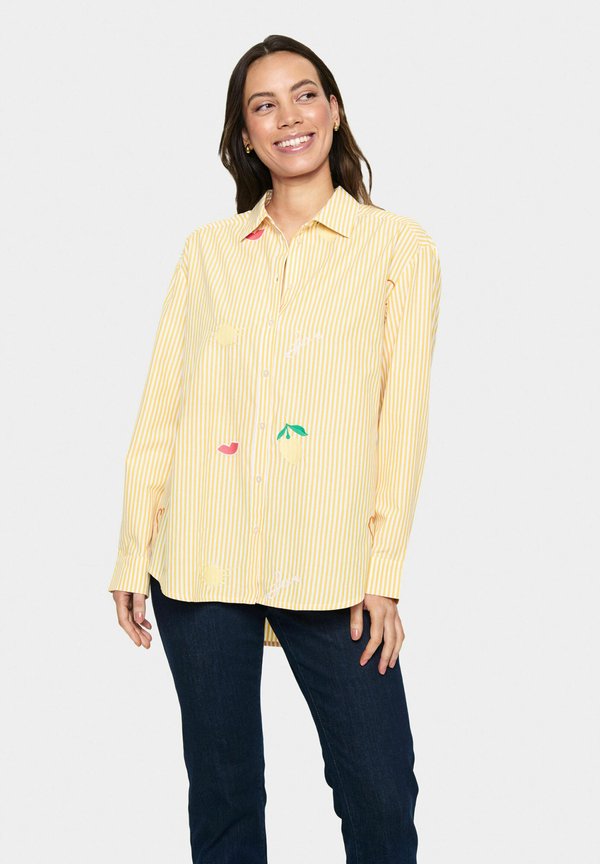 ZYTTASZ - Hemdbluse - lemon ice stripe