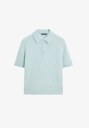 Massimo Dutti, Poloshirt - light blue