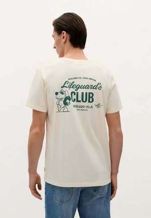 Scalpers LIFEGUARD TEE - T-shirt print - white