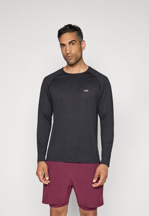 ICANIWILL TRAINING LONG SLEEVE MEN - Langarmshirt - black